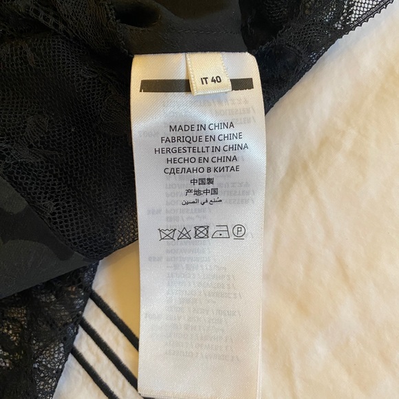 ALEXANDER MCQUEEN Lace-Paneled Floral-Print Silk Georgette Midi Dress - Picture 14 of 16